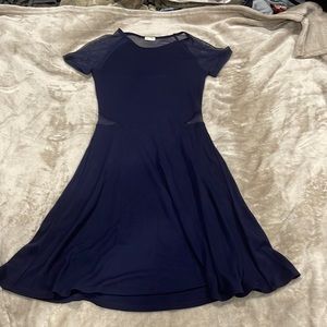 Navy blue dress